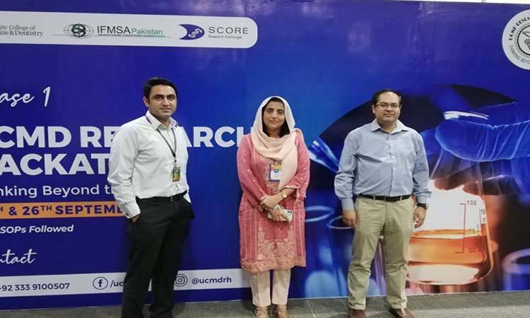  University College of Dentistry pitches in Research Hackathon 