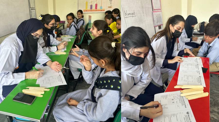 School dental health program in Abbottabad educates 470 students on oral hygiene