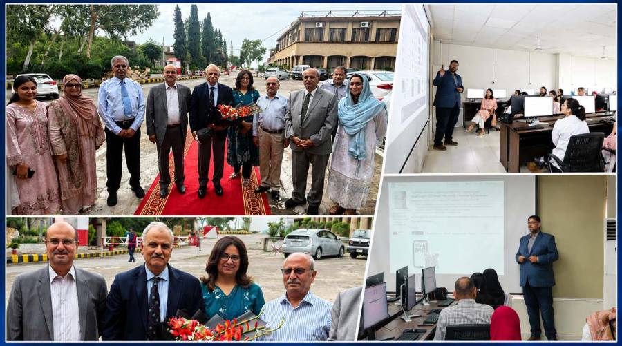 Prof. Dr. Tanveer Khaliq inaugurates IMDC-SZABMU's internationally aligned Clinical AI Healthcare Certificate Program in Islamabad.