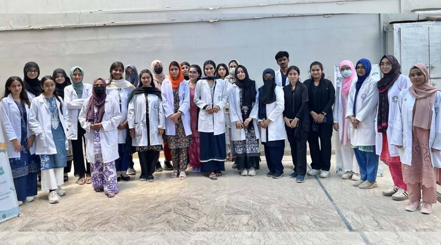 APDSA Pakistan’s Junior Smile Champion dental camp teaches Karachi schoolchildren oral-health habits through interactive activities and dental screening.