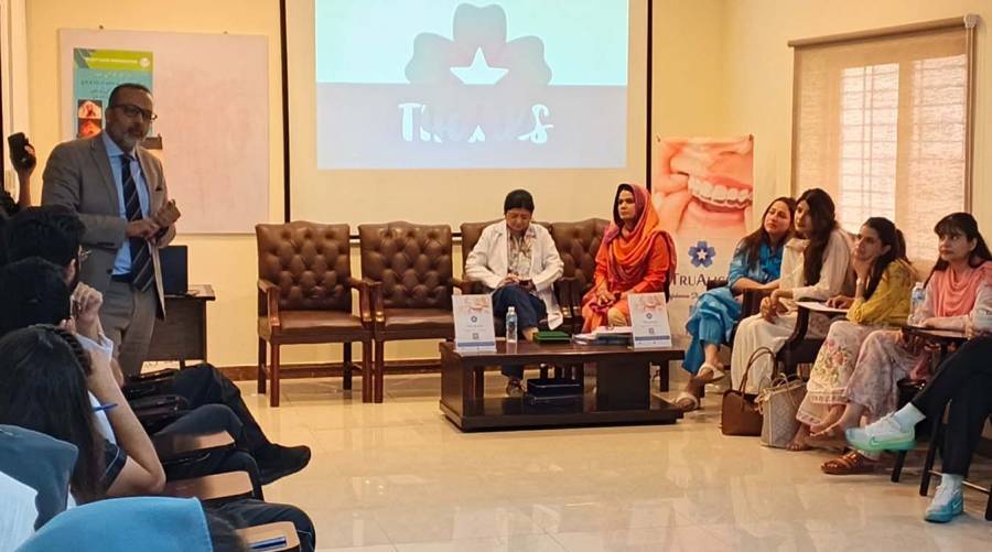 Dental College HITEC-IMS cleft lip and palate awareness session with Cleft Care Foundation