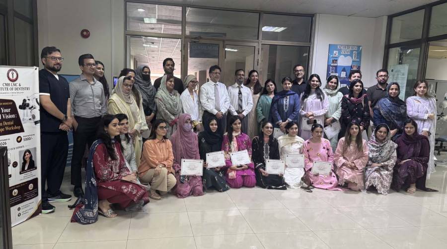 Microscope-assisted endodontics gains momentum as Lahore dental institutions host hands-on training