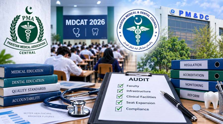 PMA demands MDCAT 2026 transparency and audit of private dental colleges