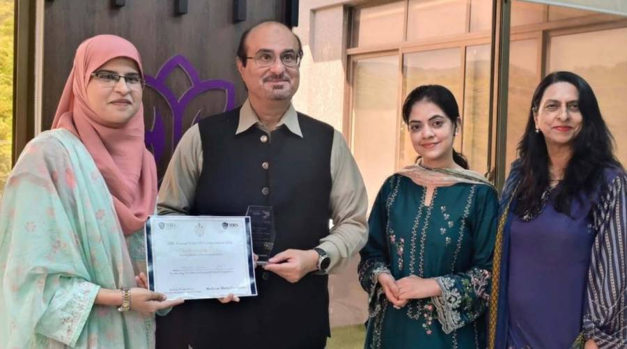 IMDC third-year BDS student Hanzala Kaleem wins first position at HAVOC 2026 research poster competition