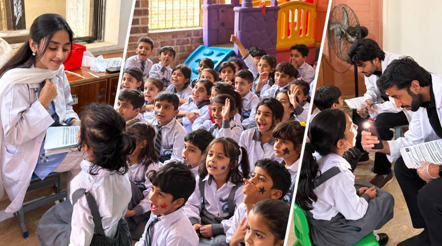 Muskan Zindagi community-based preventive dental care initiative at Mehran International School Hyderabad