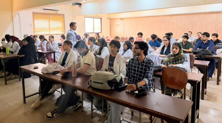 Dental students receive practical training in fluoride gel application for preventive oral care