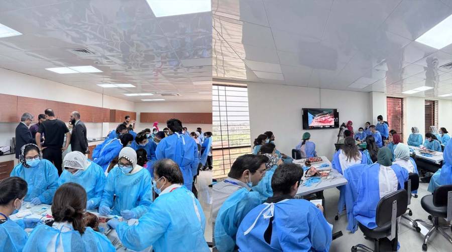 FJIDS workshop brings dentists from across Pakistan together for minor oral surgery training