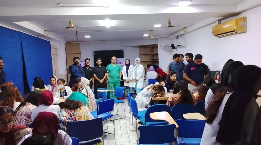 AIDM undergraduate dental students receive hands-on implant dentistry training in Karachi