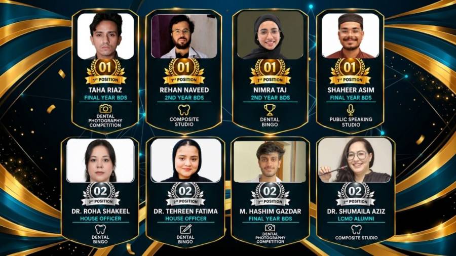 LCMD winners at Dental Experience Expo and Summit 2026 dental competitions