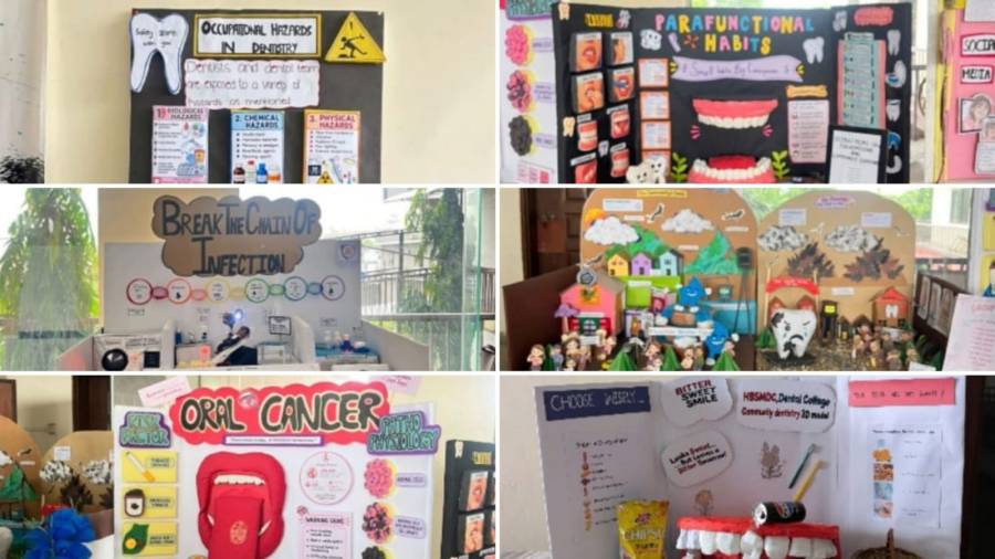 Watim Dental College poster competition spotlights community dentistry talent