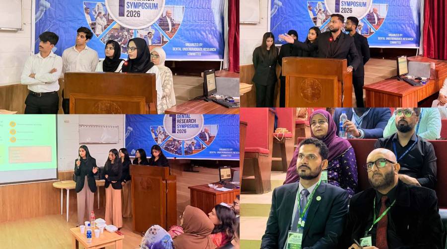 Third-year BDS students present research at JMDC CON 2026 dental symposium
