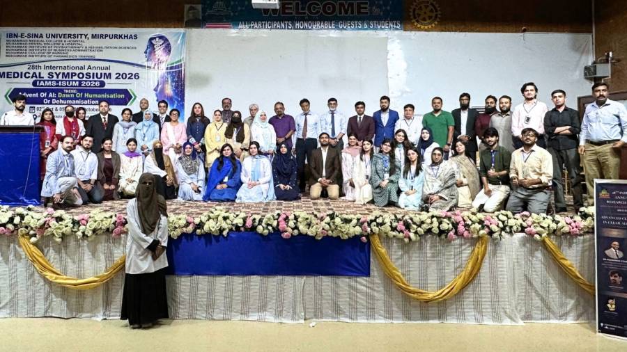 Ibn-e-Sina University 28th International Annual Medical Symposium 2026 at Muhammad Dental College in Mirpurkhas
