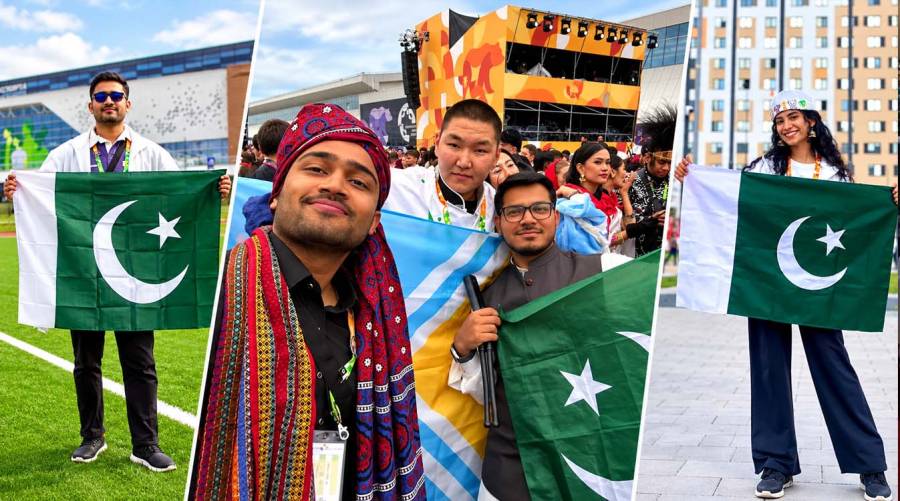 Pakistani dental delegates participating in International Festival of Youth 2026 in Yekaterinburg, Russia